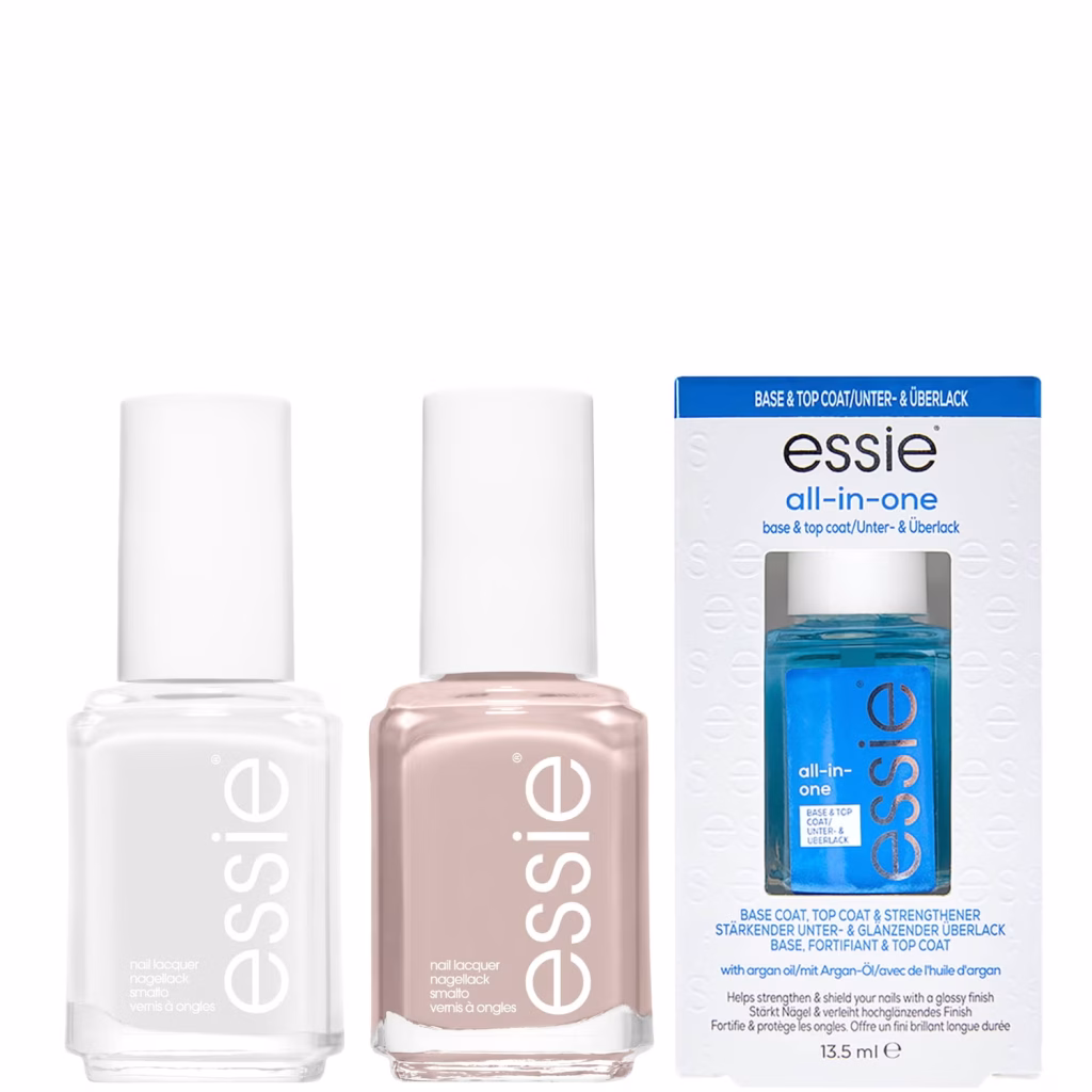 essie French Manicure at Home nail lacquer gift set